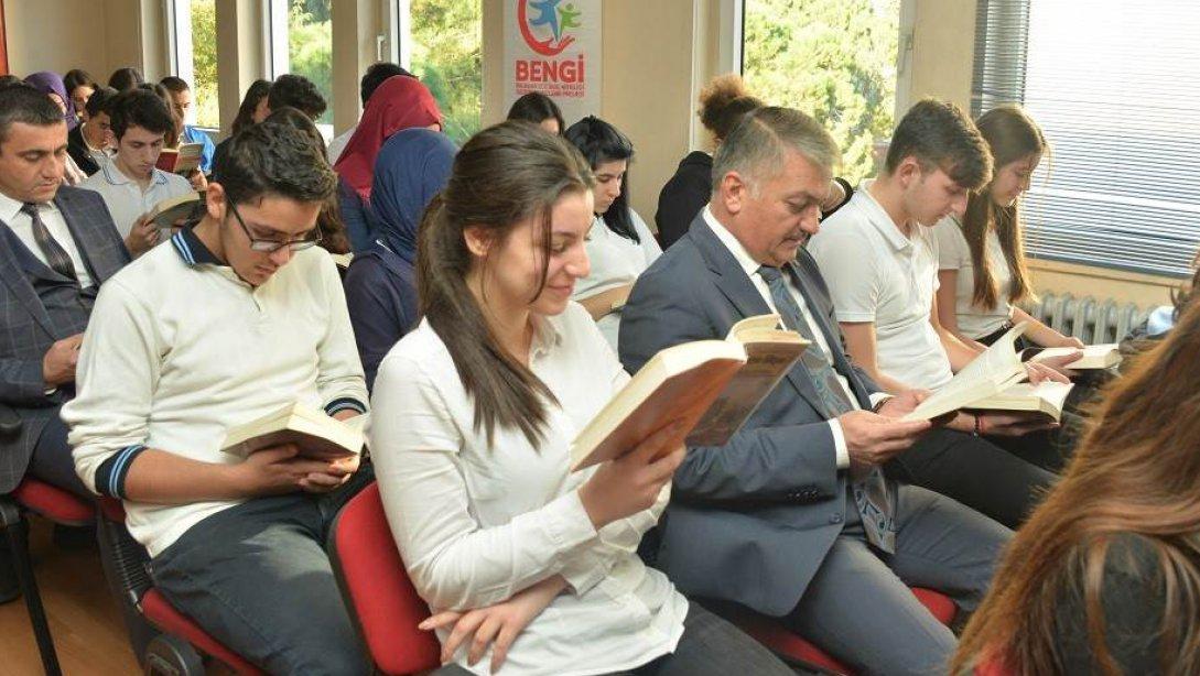 Zühtü Özkardaşlar Anadolu Lisesinde Okuma Etkinliği Gerçekçekleştirildi