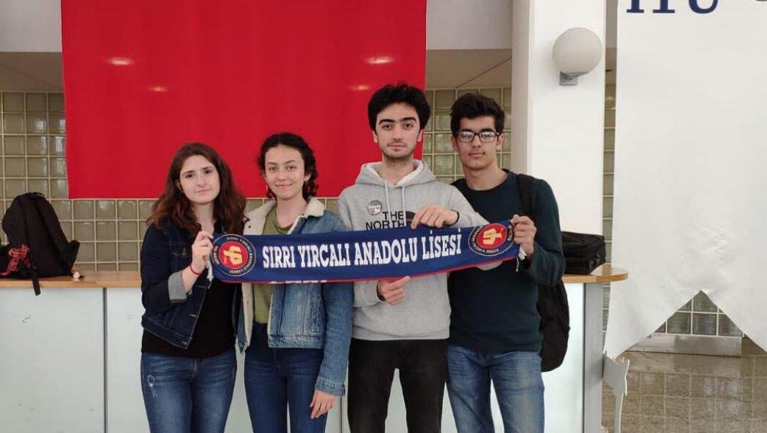 Sırrı Yırcalı Anadolu Lisesi İTÜ Robot Yarışmasında Önemli Başarı Elde Etmiştir.