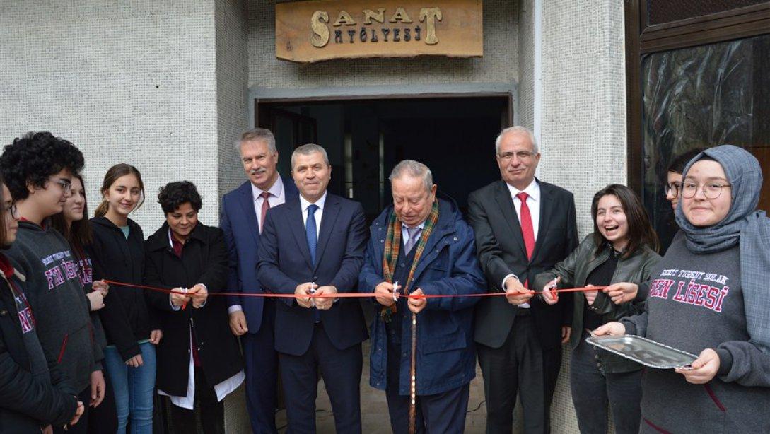 Şehit Turgut Solak Fen Lisesi Sanat Atölyesi Açılışı Yapıldı.
