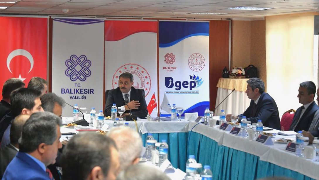 BİGEP İl Değerlendirme Toplantısının Beşincisi Edremit'te Gerçekleştirildi.