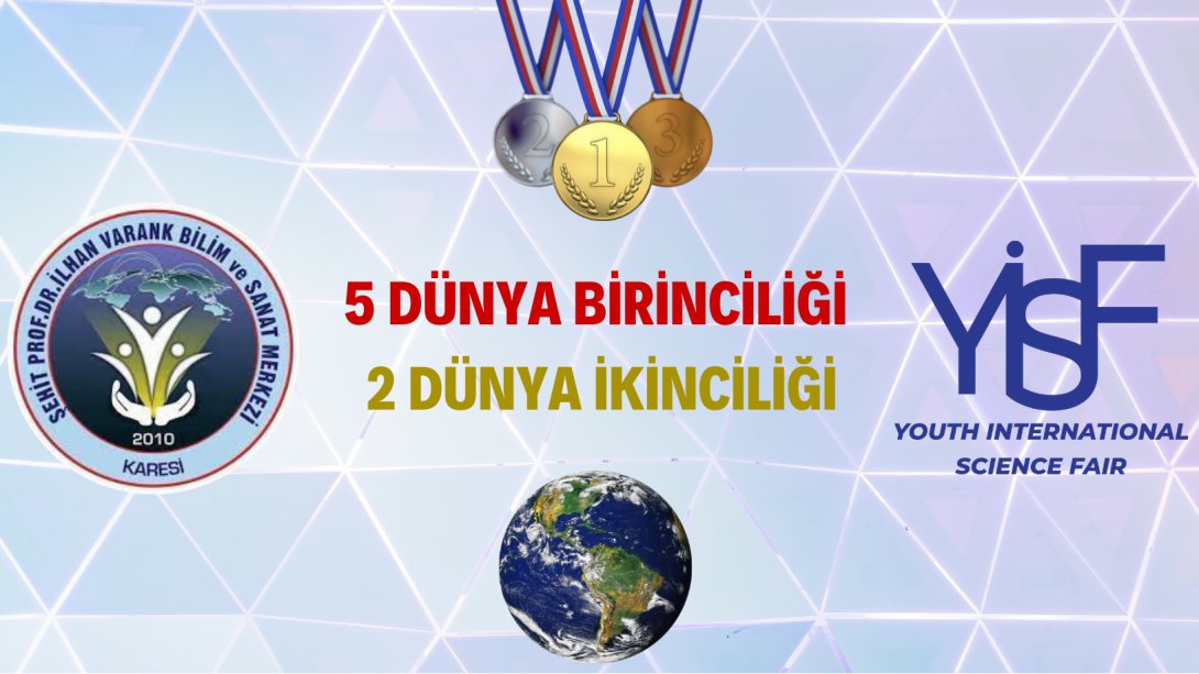 Şehit Prof. Dr. İlhan Varank Bilim ve Sanat Merkezinden Dünya Çapında Bir Başarı Daha!