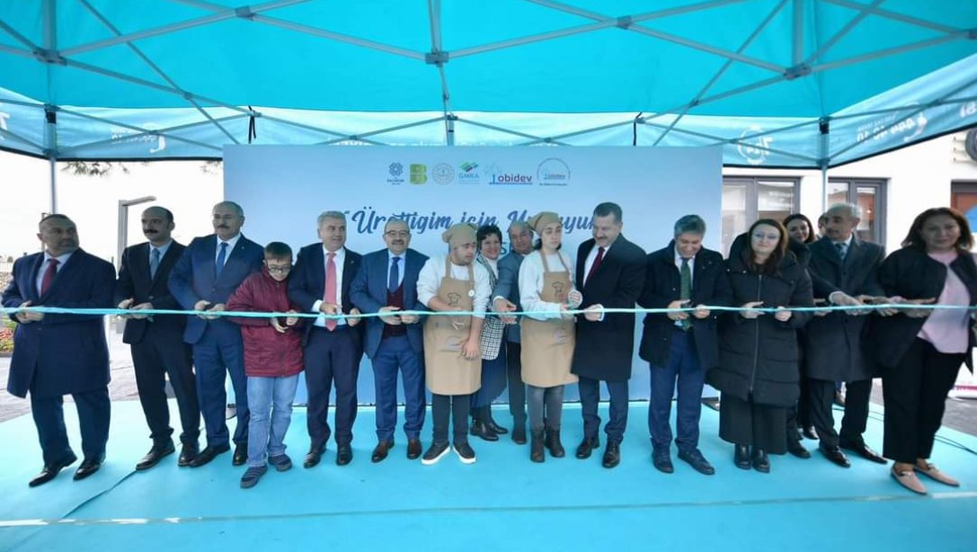 OBİDEV Mesleki Eğitim ve Üretim Merkezinin Açılışı Gerçekleştirildi.