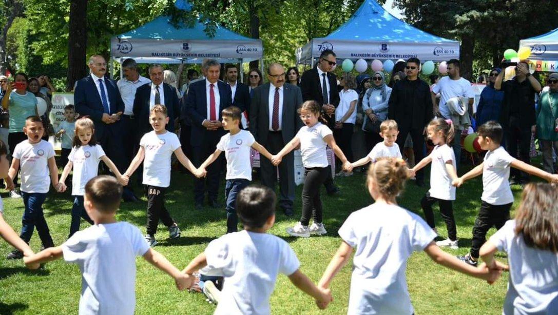 ''Okul Öncesi Eğitim Şenliği'' Etkinlikleri Atatürk Parkı'nda Gerçekleşti.