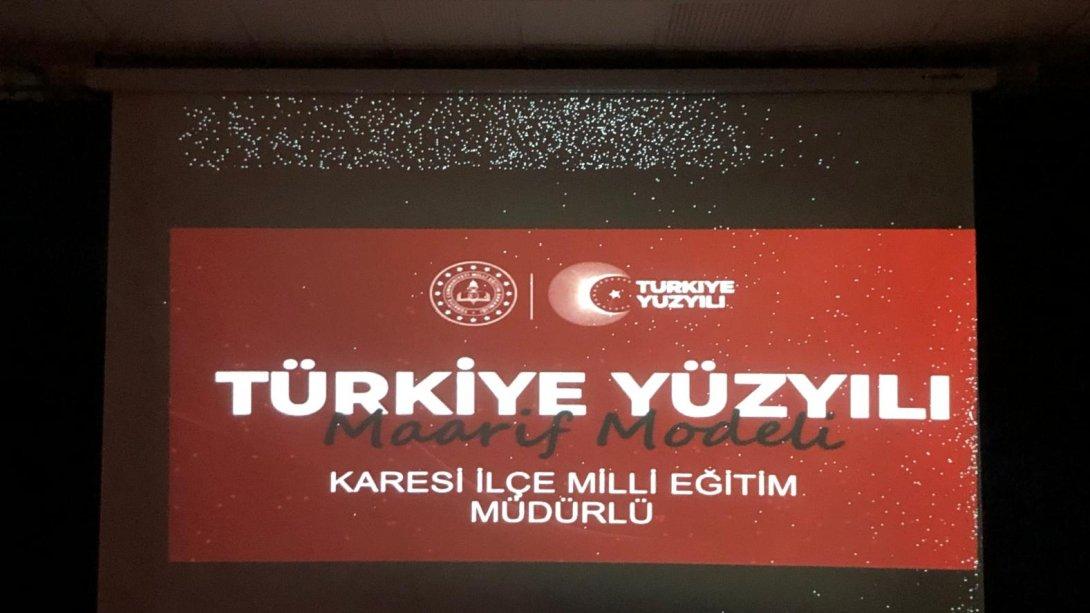 Karesi İlçe Eğitim Kurumu Müdürler Kurulu Toplantısı Yapıldı.