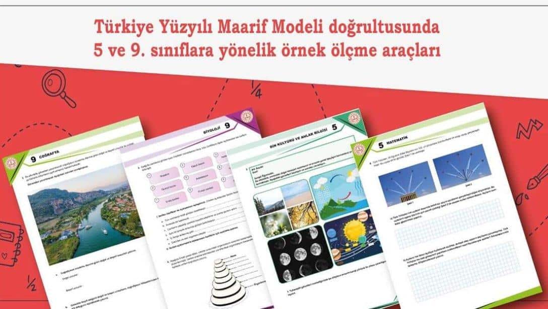 Yeni Müfredata Uygun Örnek Ölçme Araçları Yayımlandı